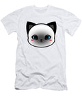Cute Blue Eyes Simese Cat Alien3287 T-Shirt