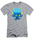 Cute Blue Monster Alondra Hanley T-Shirt