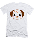 Cute Brown Dalmatian Dog Alien3287 T-Shirt