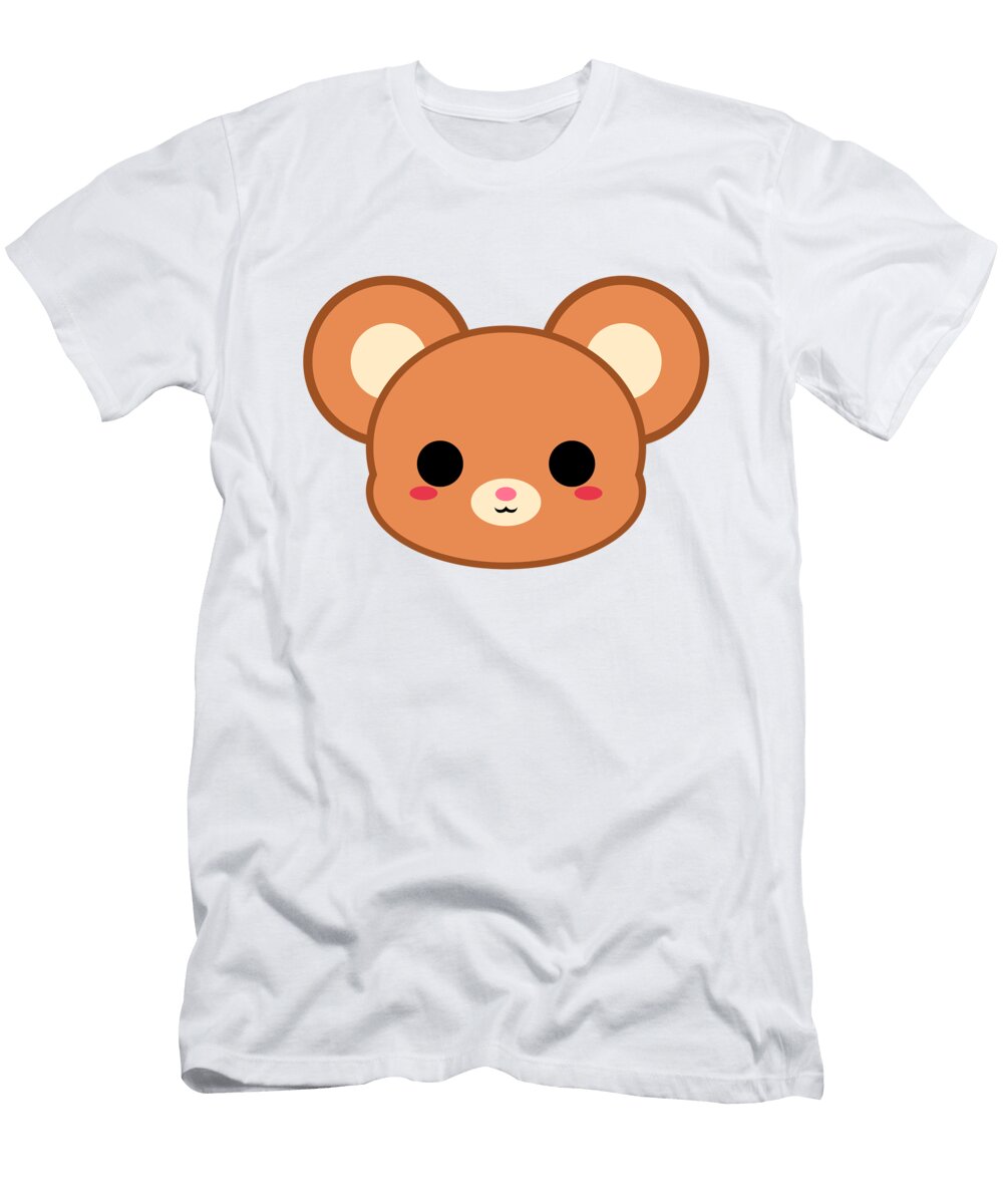 Cute Brown Mouse Alien3287 T-Shirt