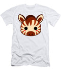 Cute Brown Zebra Alien3287 T-Shirt