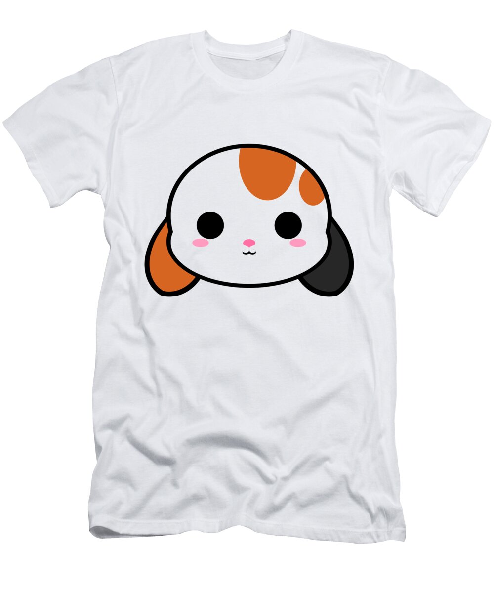 Cute Calico Spotted Lop Eared Bunny Alien3287 T-Shirt