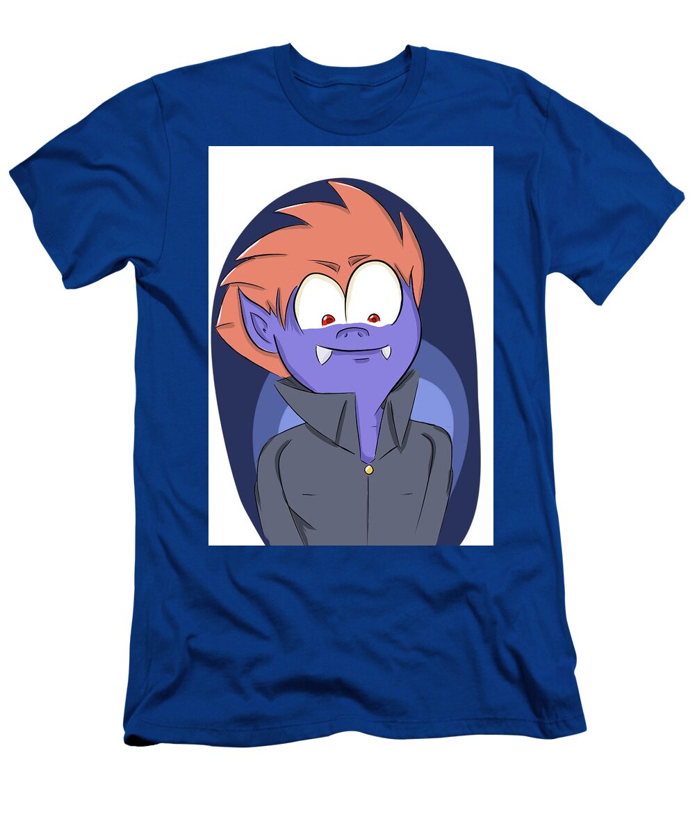 Cute Cartoonish Dracula Kid Milos Ruzic T-Shirt