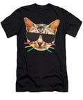 Cute Cat with Black Eyeglasses Ahmad Nusyirwan T-Shirt