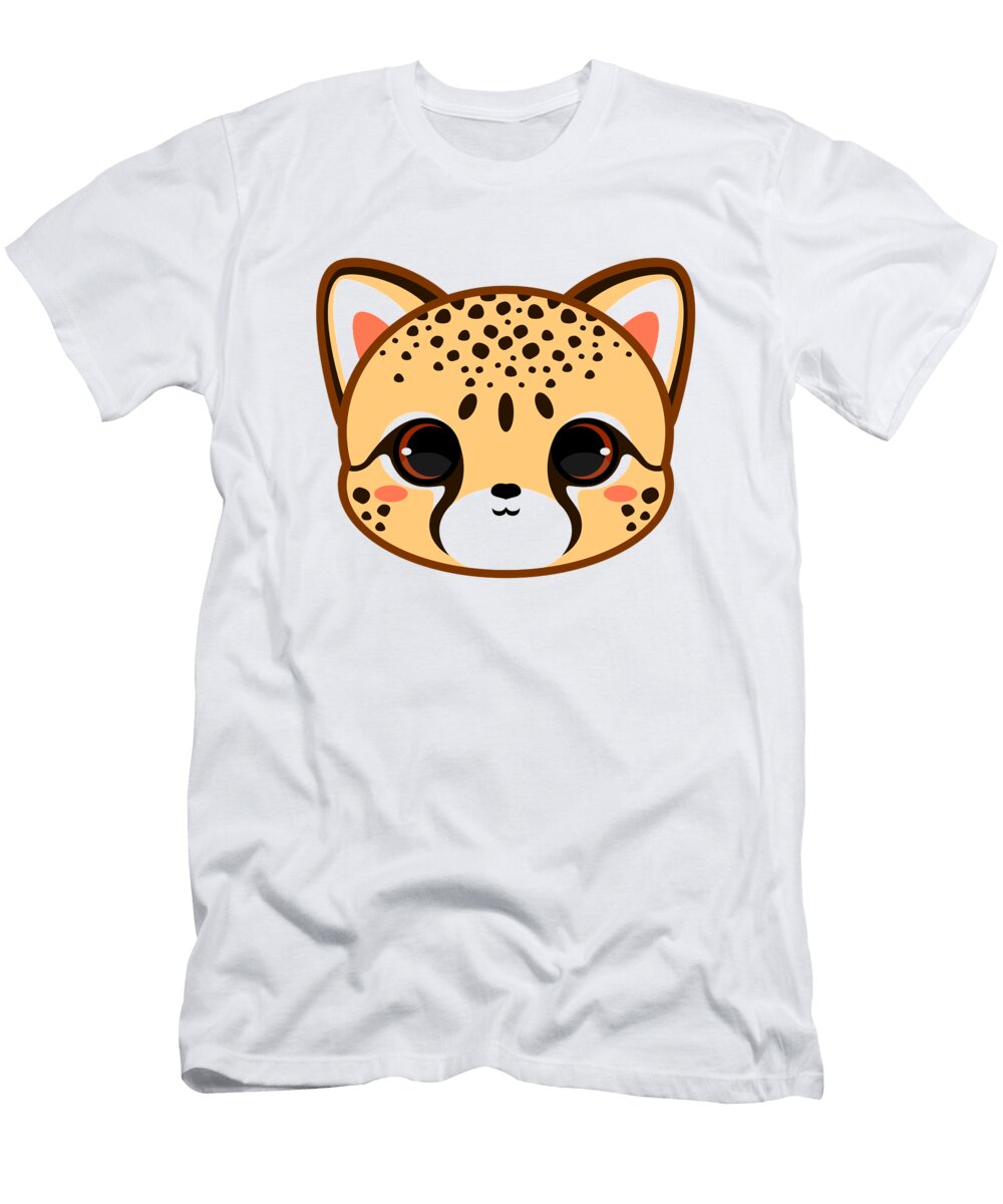 Cute Cheetah Alien3287 T-Shirt