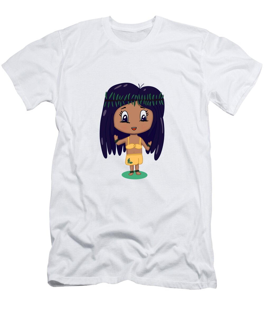 Cute Chibi Barefoot Bodeez Art T-Shirt