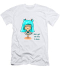 Cute Chibi Girl Just a Girl Who Loves Dancing Barefoot Bodeez Art T-Shirt