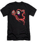 Cute Chibi Kawaii Reaper Flying Halloween Jan Bleke T-Shirt