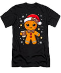 Cute Christmas Gingerbread Cookie Leopard Xmas Zyneu Gangd T-Shirt