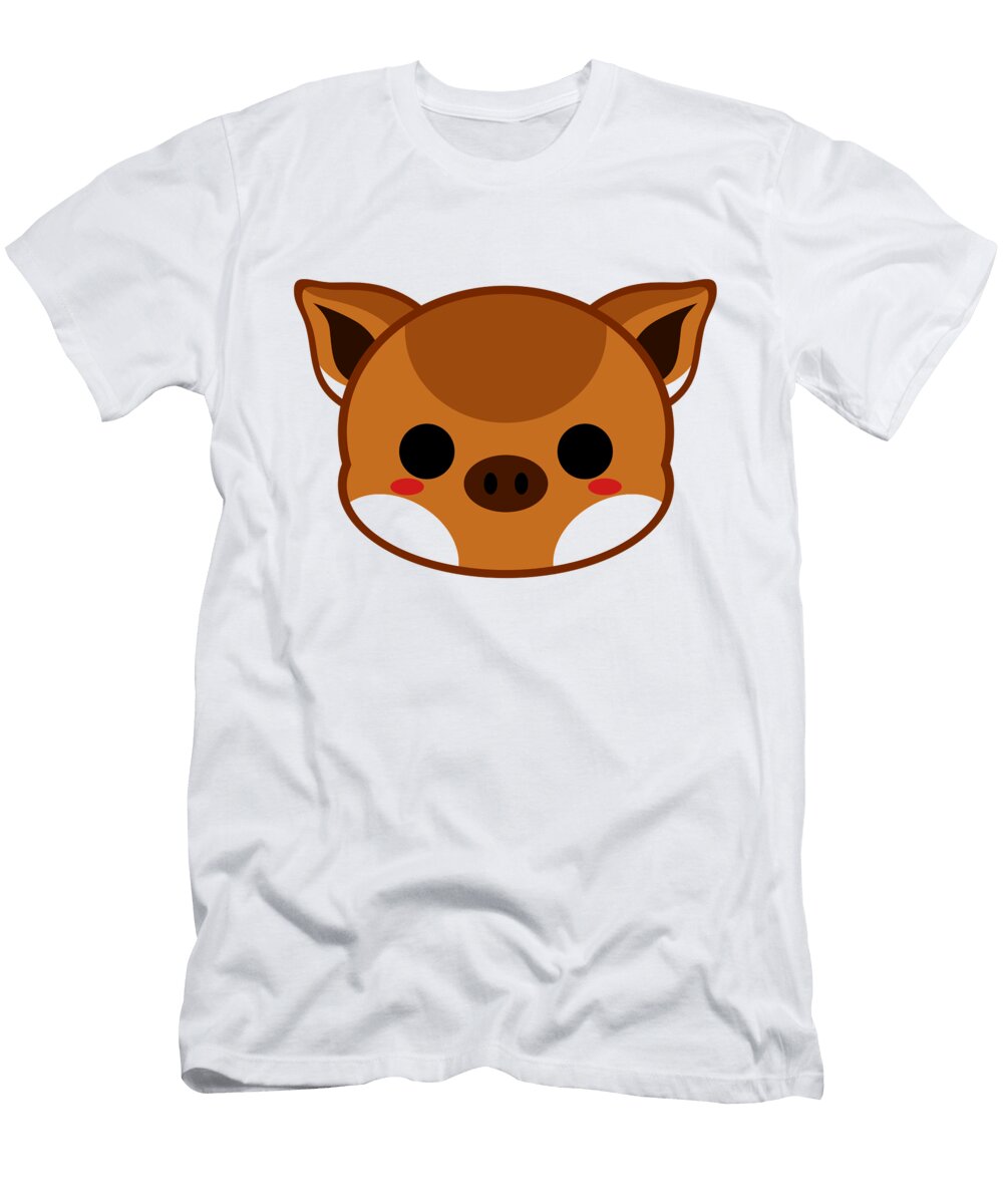 Cute Ethnic Pig Alien3287 T-Shirt