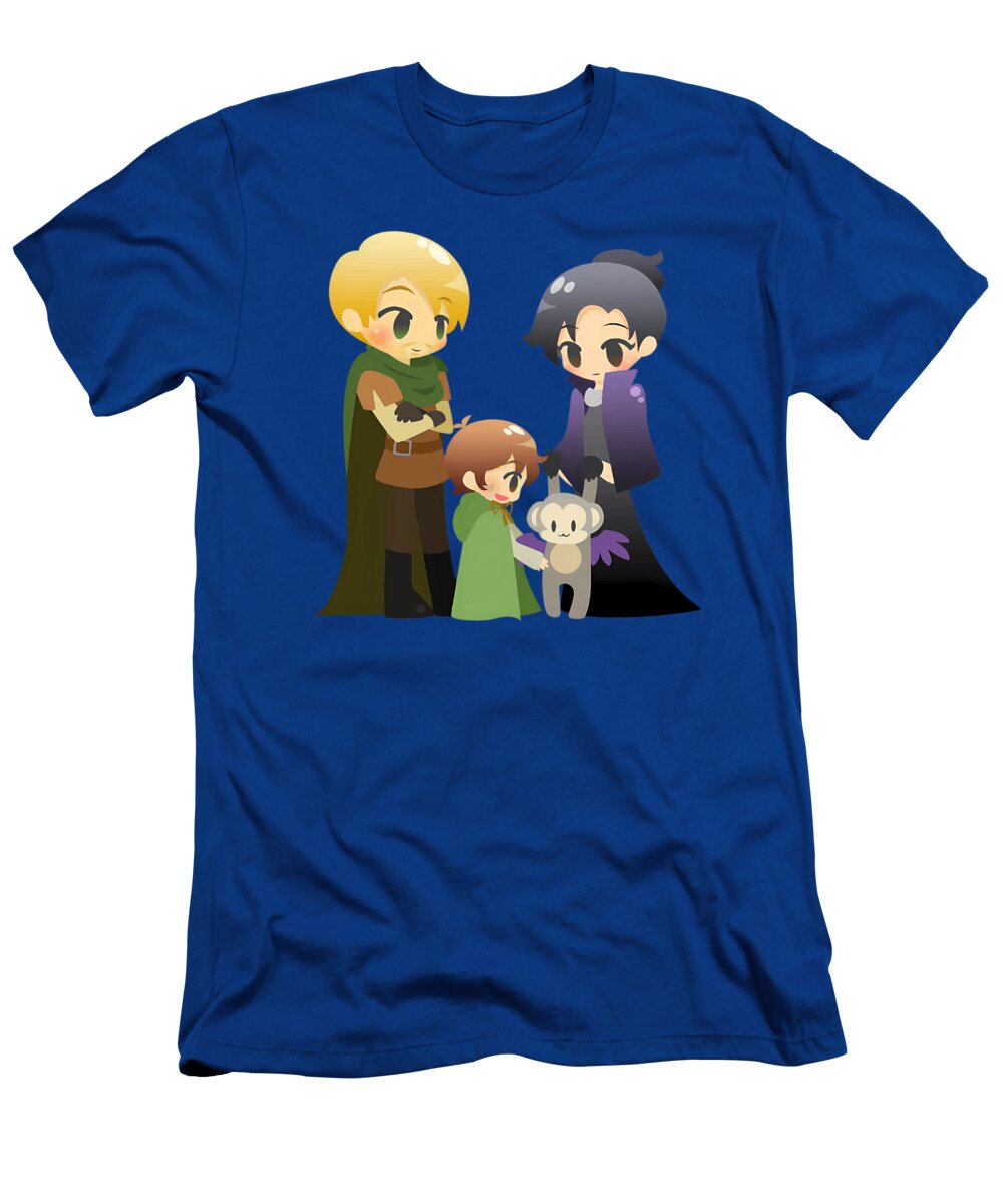 Cute Fantasy Characters Gathering Kenvin Tran T-Shirt