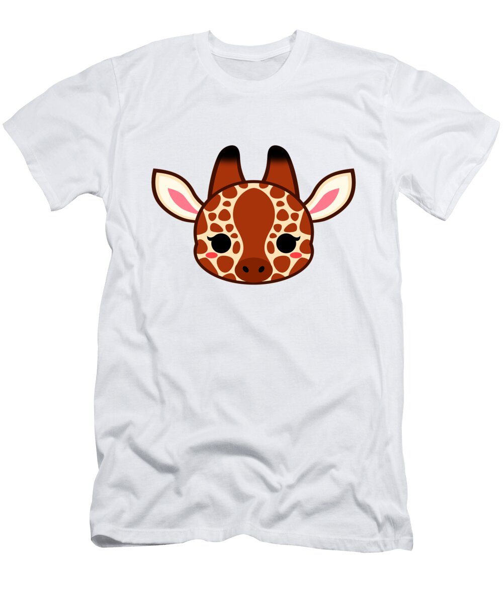 Cute Giraffe Alien3287 T-Shirt