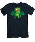 Cute Green Cthulhu Monster John Schwegel T-Shirt