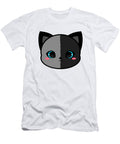 Cute Grey and Black Chimera Cat Alien3287 T-Shirt