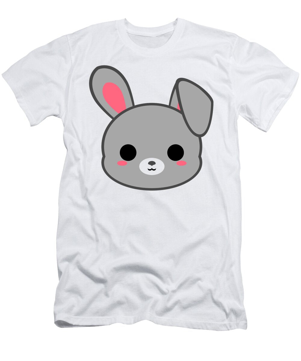 Cute Grey Bunny Alien3287 T-Shirt