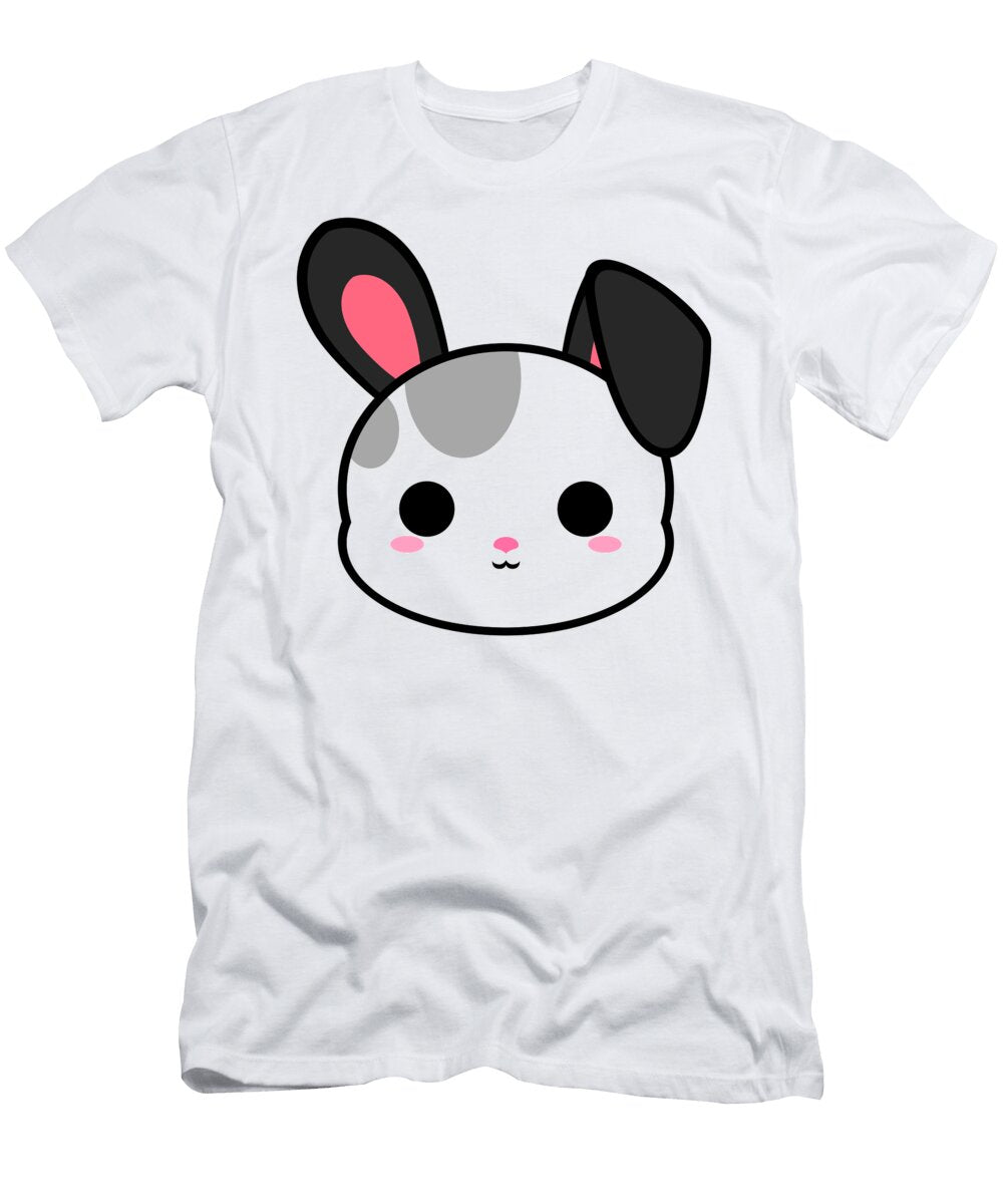 Cute Grey Spotted Bunny Alien3287 T-Shirt
