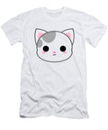 Cute Grey Spotted Cat Alien3287 T-Shirt