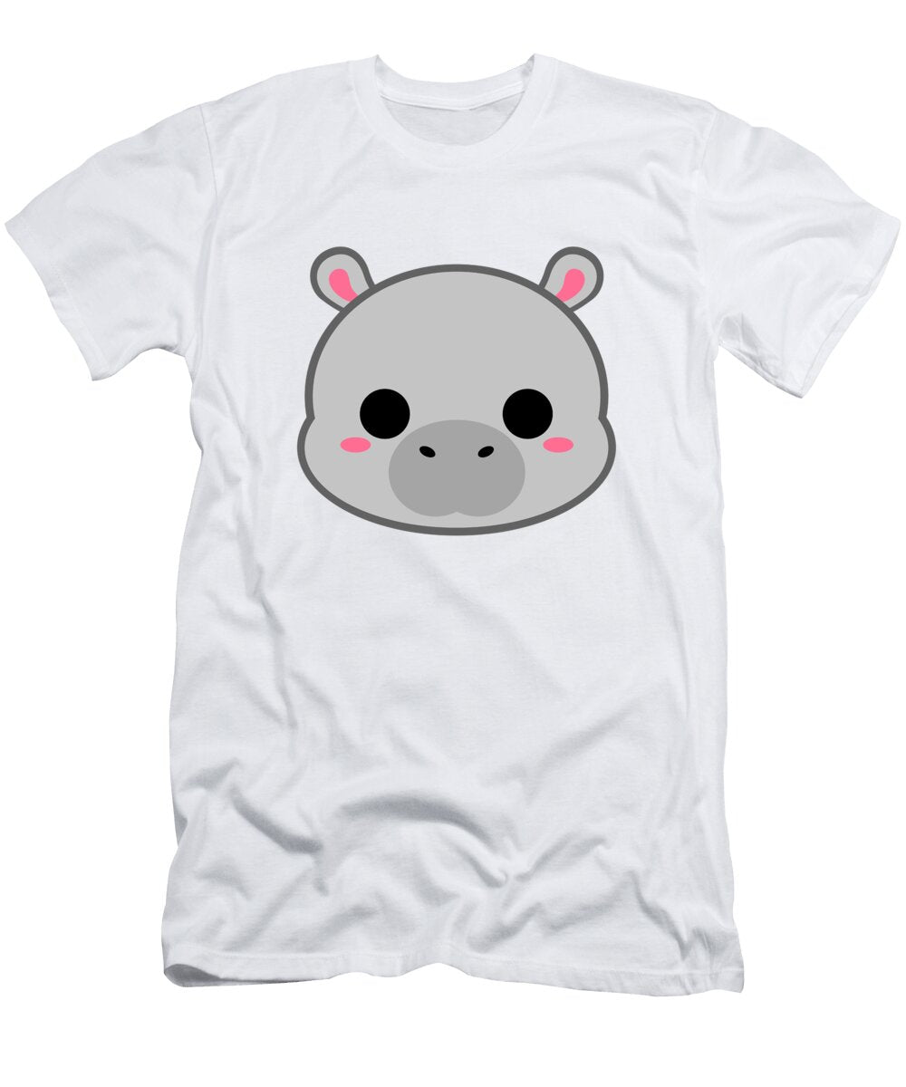 Cute Hippo Alien3287 T-Shirt