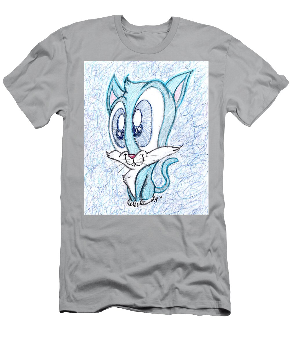 Cute in Blue Rayce Rapoza T-Shirt