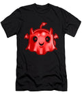 Cute Kawaii Chibi Red Ghost with Horns Tiny Wings Halloween Jan Bleke T-Shirt