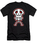 Cute Kawaii Chibi Skeleton Halloween Jan Bleke T-Shirt