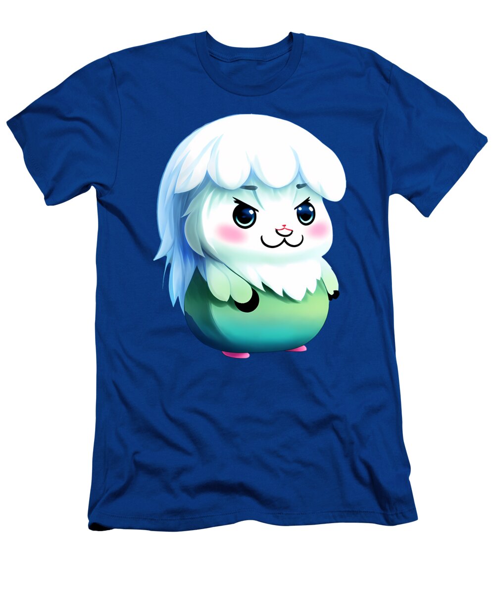Cute Kawaii Furry Animal Yeti Type Aleposters T-Shirt