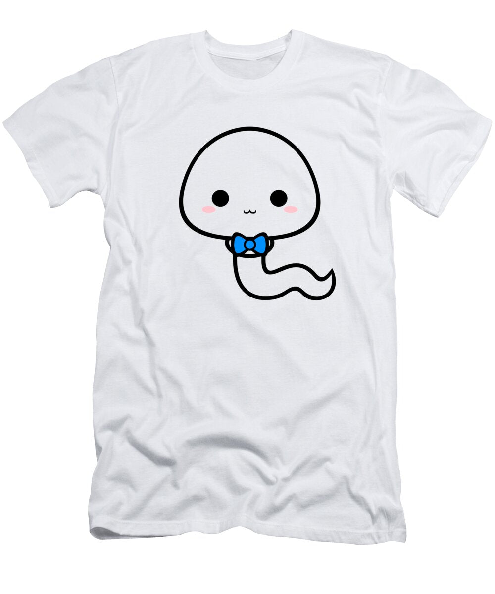 Cute Kawaii Sperm Boy Alien3287 T-Shirt