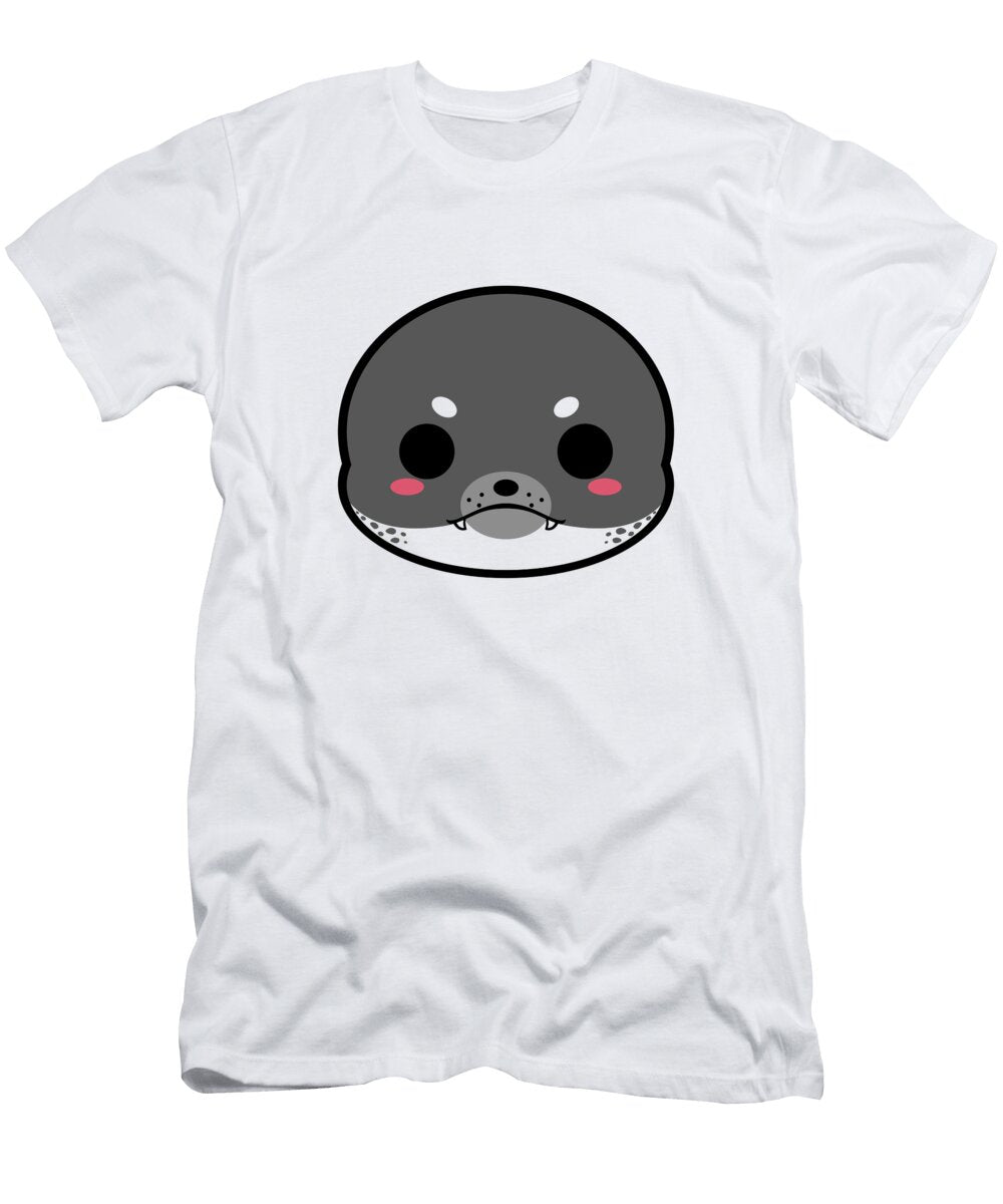 Cute Leopard Seal Alien3287 T-Shirt