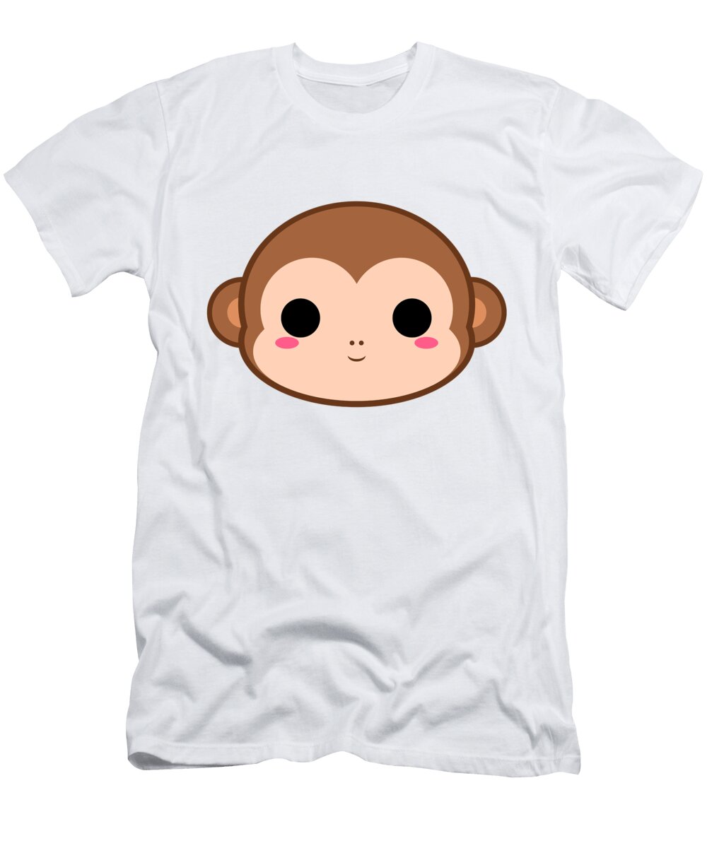 Cute Monkey Alien3287 T-Shirt