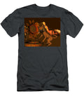Cute Orange Cat and Sunflower Judi Suni Hall T-Shirt