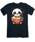 Cute Panda Enjoying Ramen Joanna Redesiuk T-Shirt