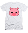 Cute Pink Hippo Alien3287 T-Shirt