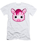Cute Pink Zebra Rose Nguyen T-Shirt