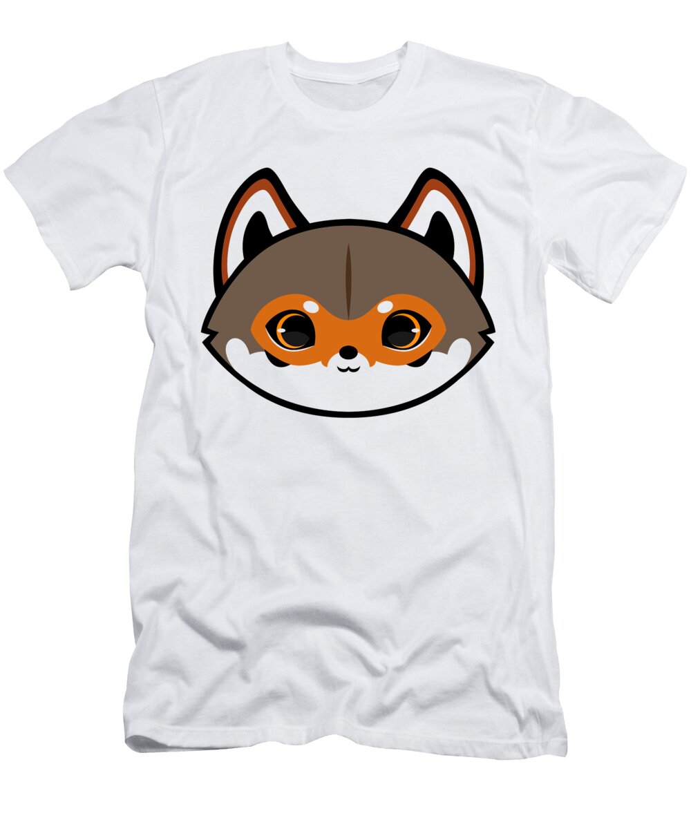 Cute Red Wolf Alien3287 T-Shirt
