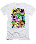 Cute Retro Characters Doodle Coloured Frank Curkovic T-Shirt