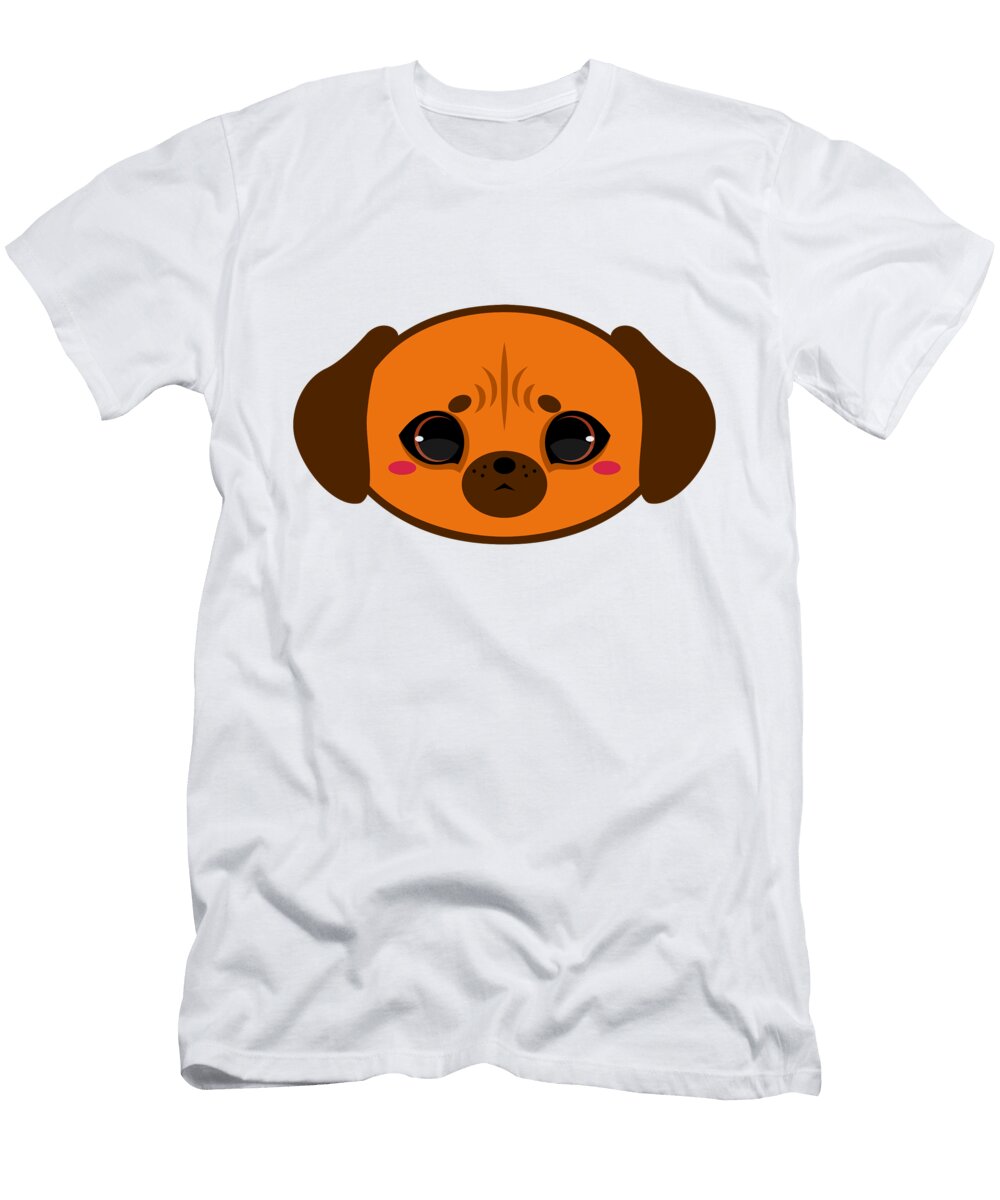 Cute Rhodesian Ridgeback Dog Alien3287 T-Shirt