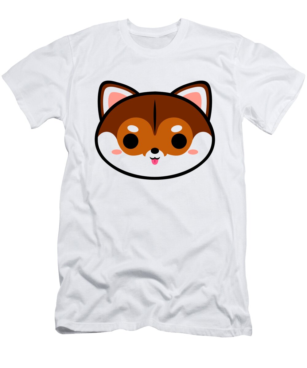 Cute Sesame Shiba Inu Alien3287 T-Shirt