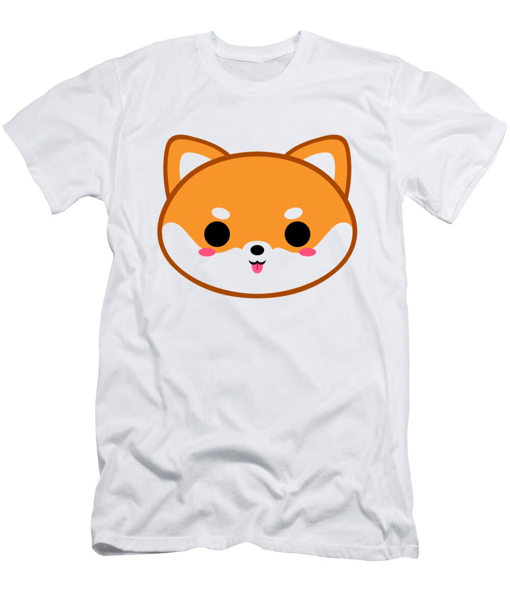 Cute Shiba Inu Alien3287 T-Shirt