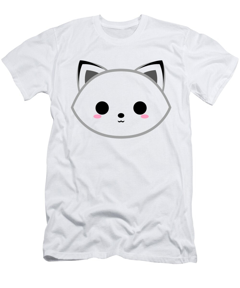 Cute Snow Fox Alien3287 T-Shirt