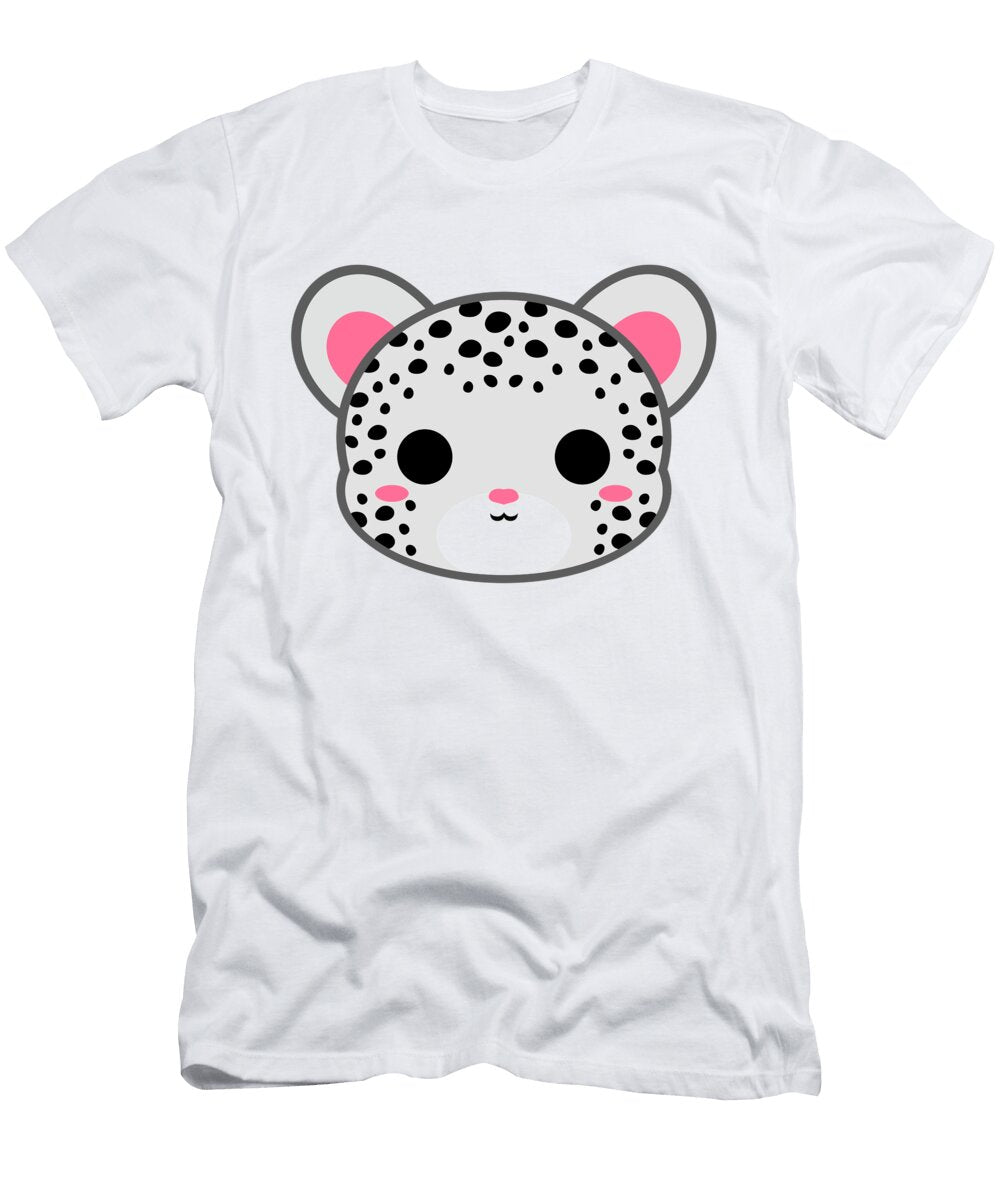 Cute Snow Leopard Alien3287 T-Shirt