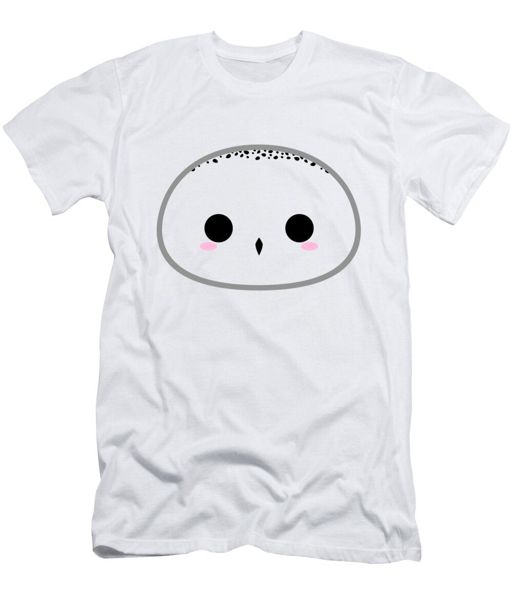 Cute Snow Owl Alien3287 T-Shirt