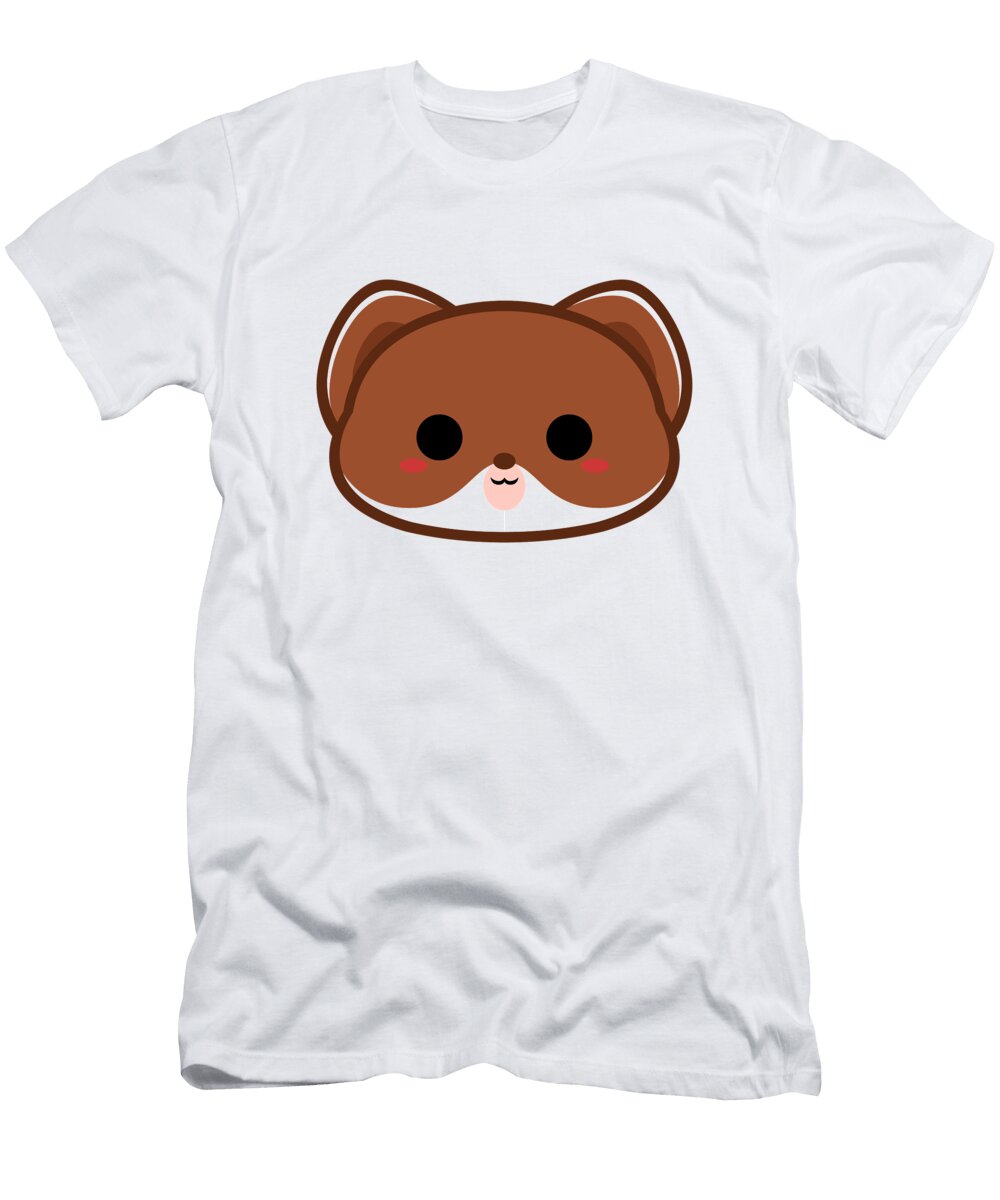 Cute Stoat Alien3287 T-Shirt