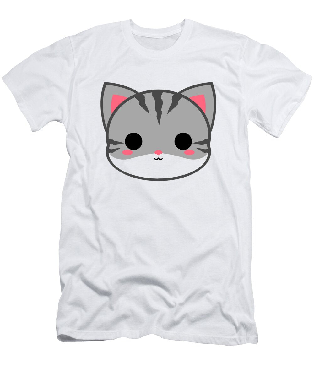 Cute Tabby Cat Alien3287 T-Shirt