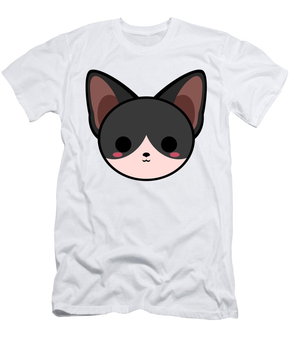 Cute Tuxedo Sphynx Cat Alien3287 T-Shirt