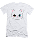 Cute Two Colored Eyes Cat Alien3287 T-Shirt