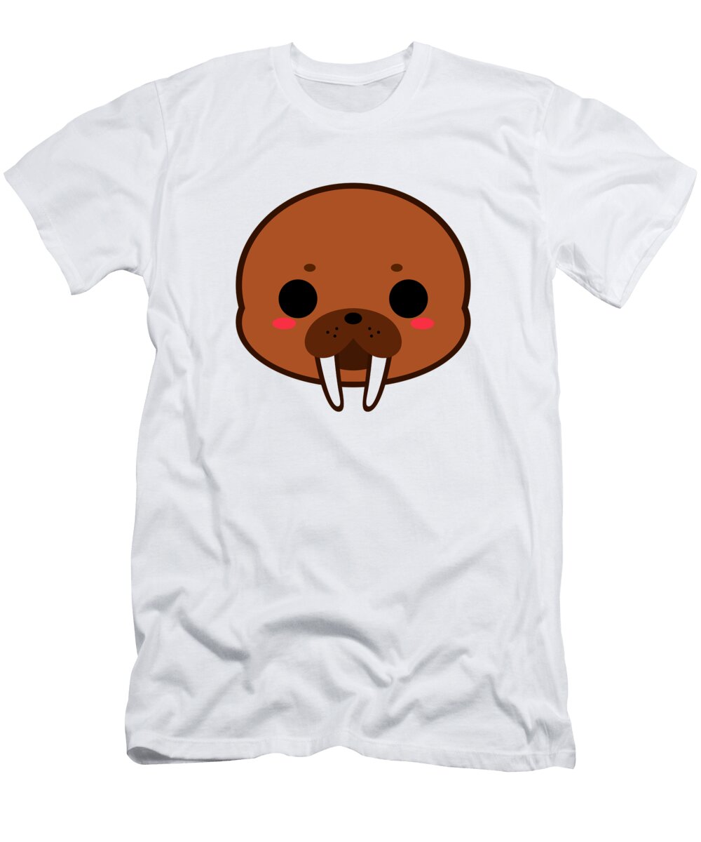 Cute Walrus Alien3287 T-Shirt