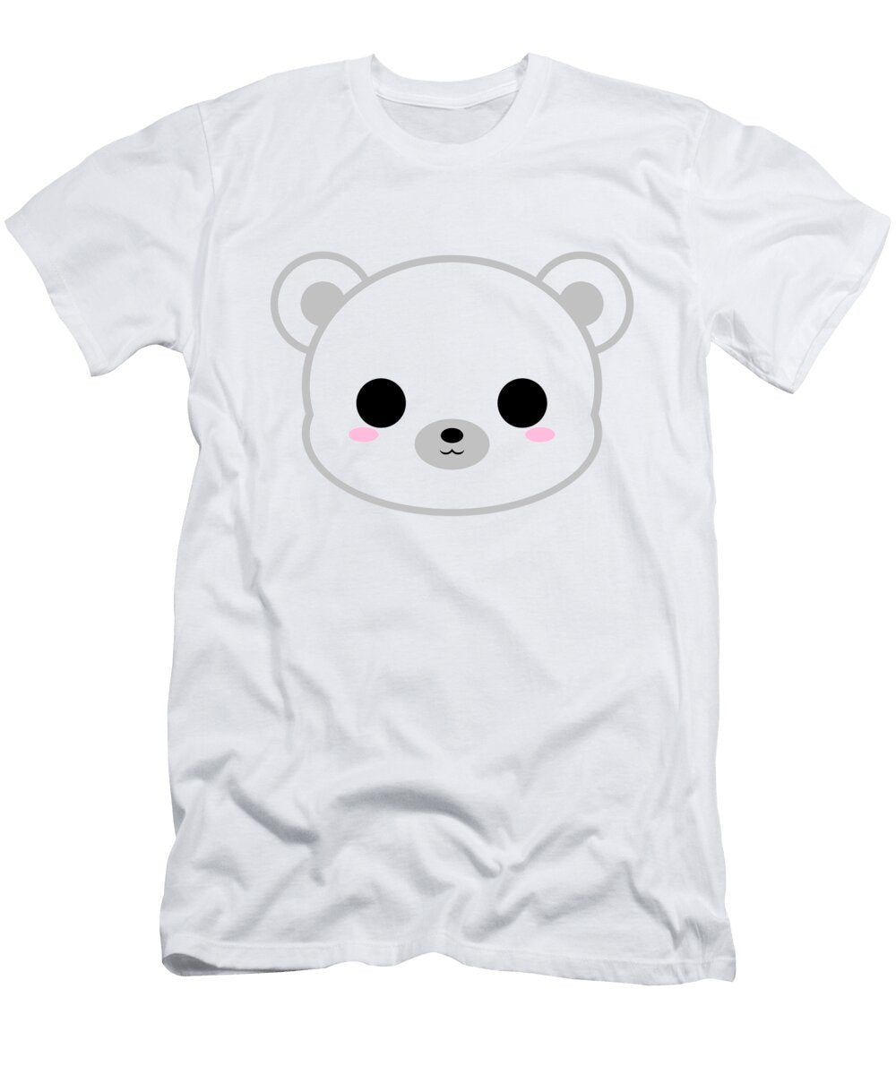 Cute White Bear Alien3287 T-Shirt