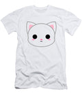 Cute White Cat Alien3287 T-Shirt