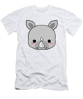 Cute White Rhino Alien3287 T-Shirt