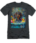 Dachshund Dog in a Bubbly Bathtub Adrien Efren T-Shirt